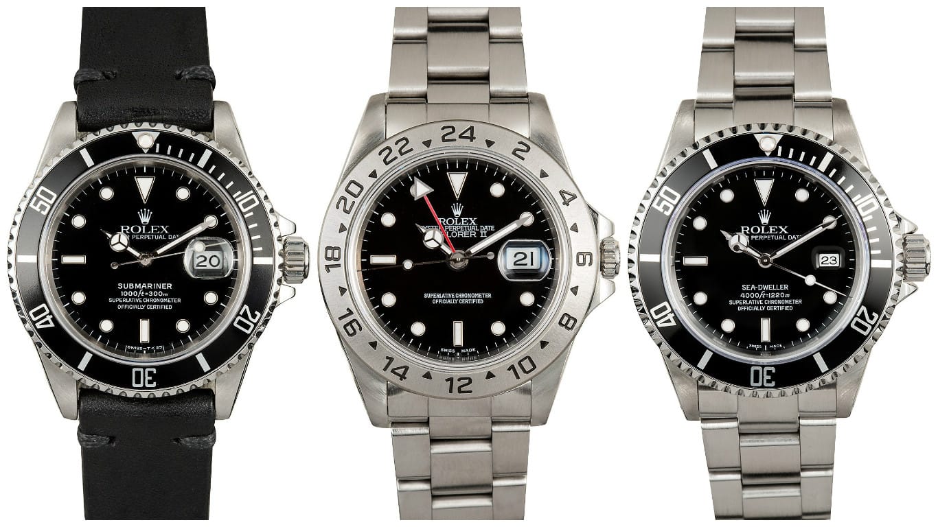 sport rolex models