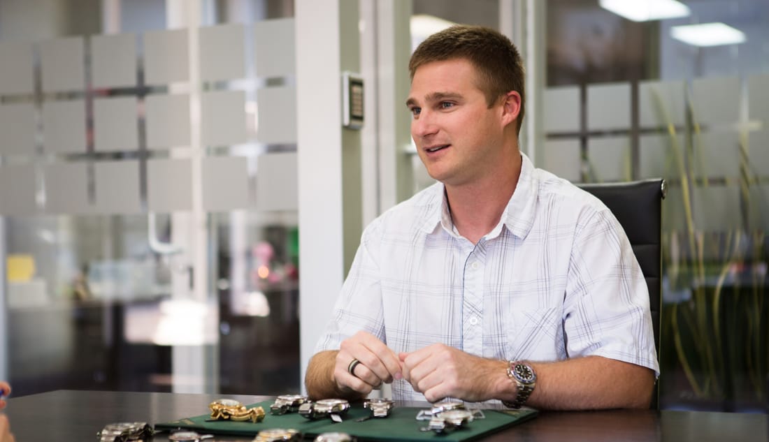 @rolexdiver interviewing with Bob's Watches