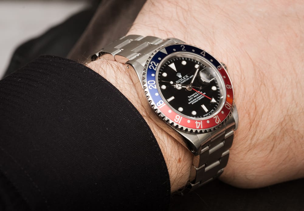 vintage tiffany gmt master-16700 pepsi