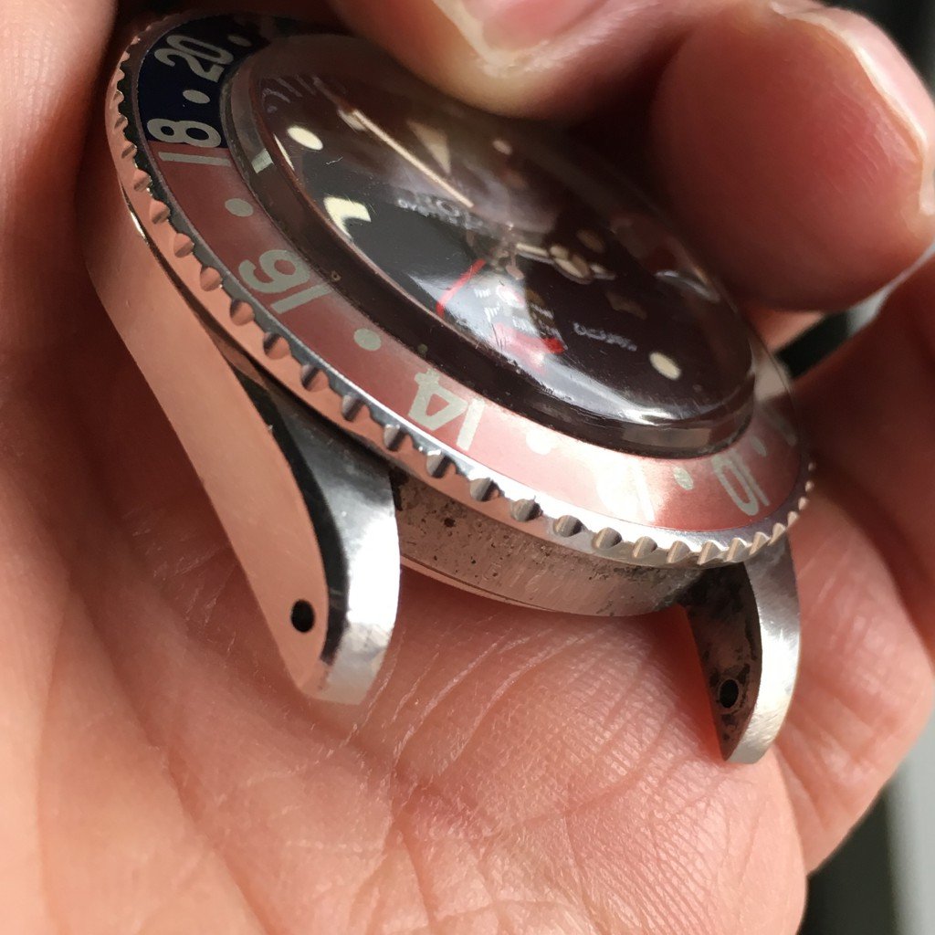 Rare Vintage Rolex GMT-Master ref. 1675 with UAE Crest. rare vintage rolex 1675 uae