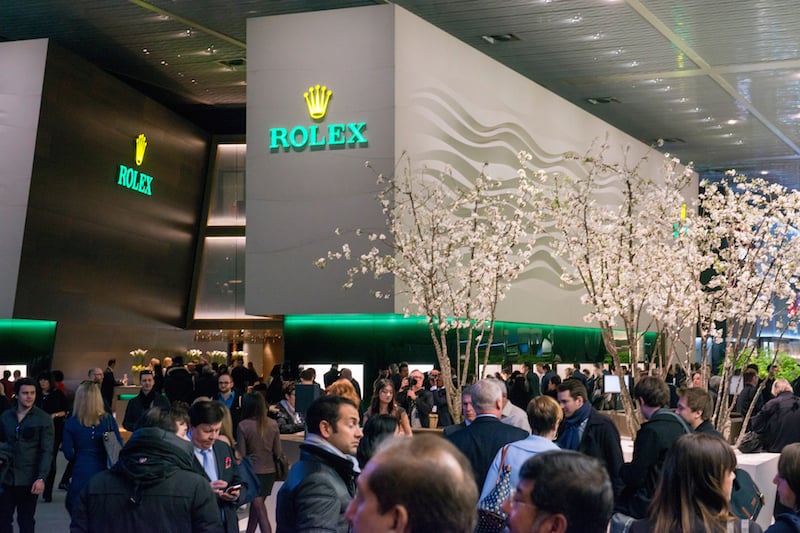 Rolex at Baselworld 2016 (Image courtesy of Baselworld)