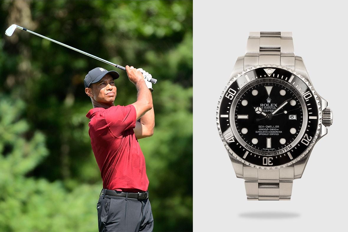 Rolex Golf Ambassadors Tiger Woods Deepsea Sea-Dweller