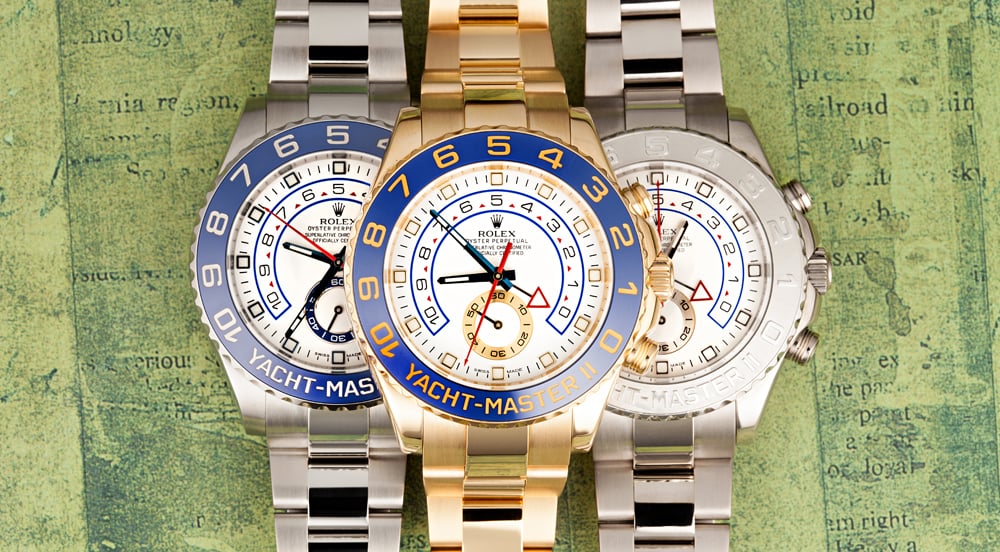 rolex yachtmaster 2 gold for sale