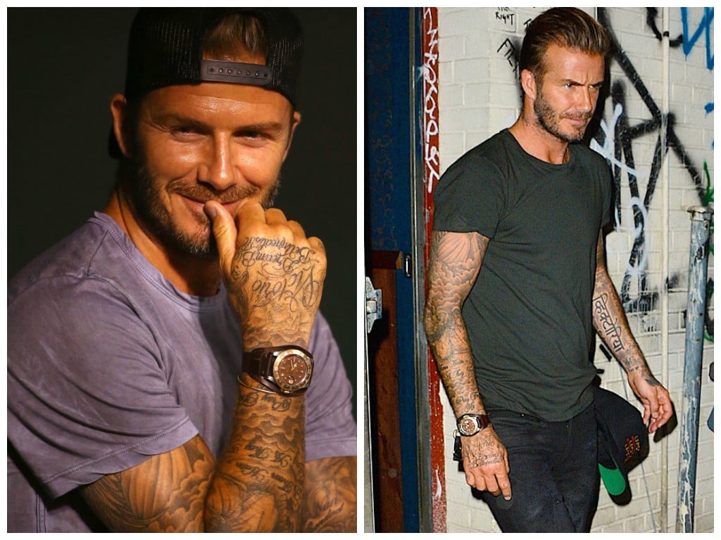 david beckham rolex