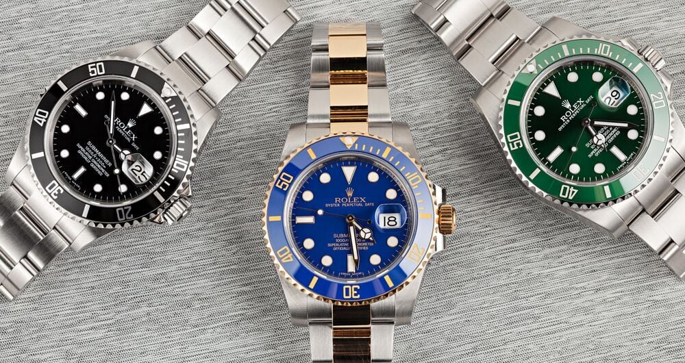 rolex submariner type watches