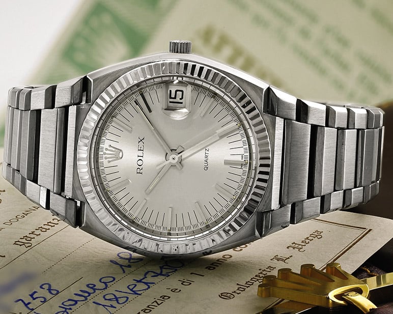 Rolex 5100 with a Quartz Beta 21 Calibre