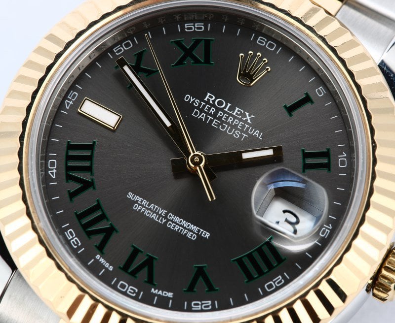 Rolex Datejust II ref. 116333 Wimbledon dial