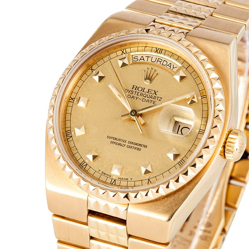 rolex oysterquartz superlative chronometer officially certified