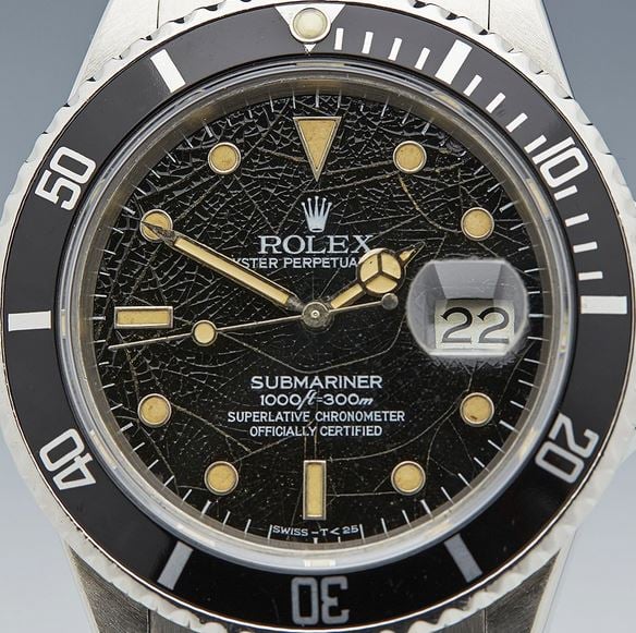 rolex spider dial