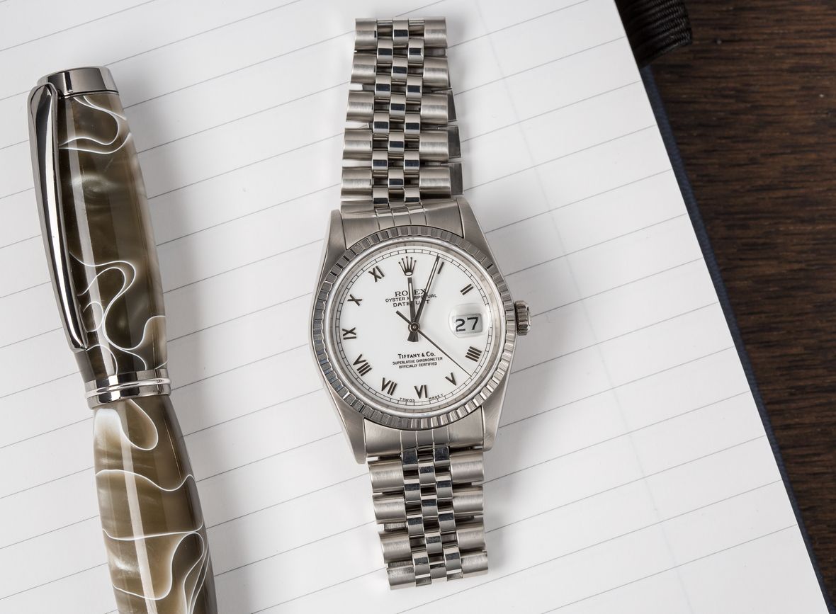 Tiffany stamped rolex deals