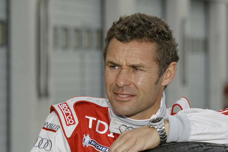 9-time winner 24 Hours of Le Mans and Rolex ambassador, Tom Kristensen. stainless steel Rolex Daytona 24 Hours Of Le Mans 2016