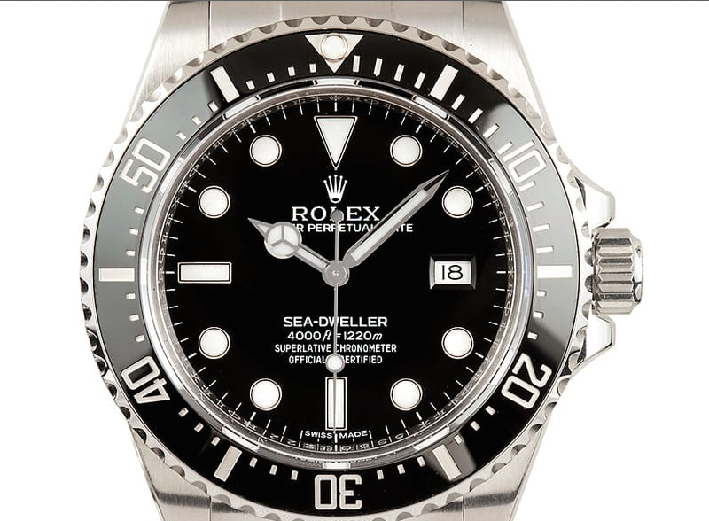 rolex diver's watch