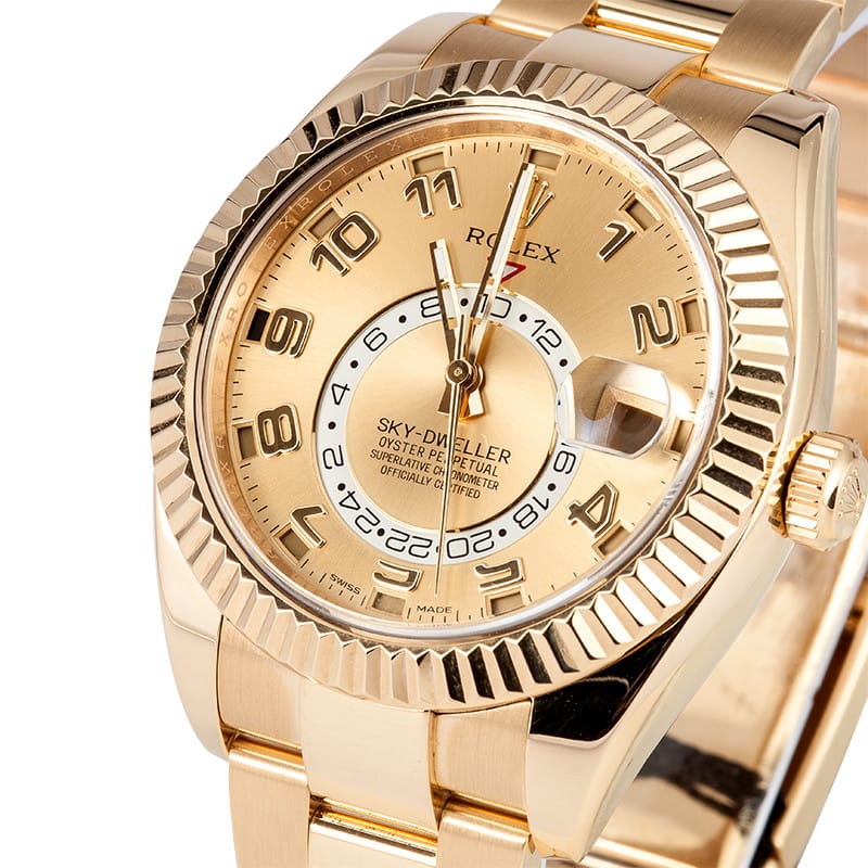 Yellow gold Yellow Sky-Dweller ref. 326938