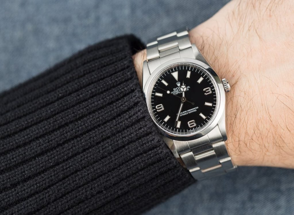 rolex explorer 2001