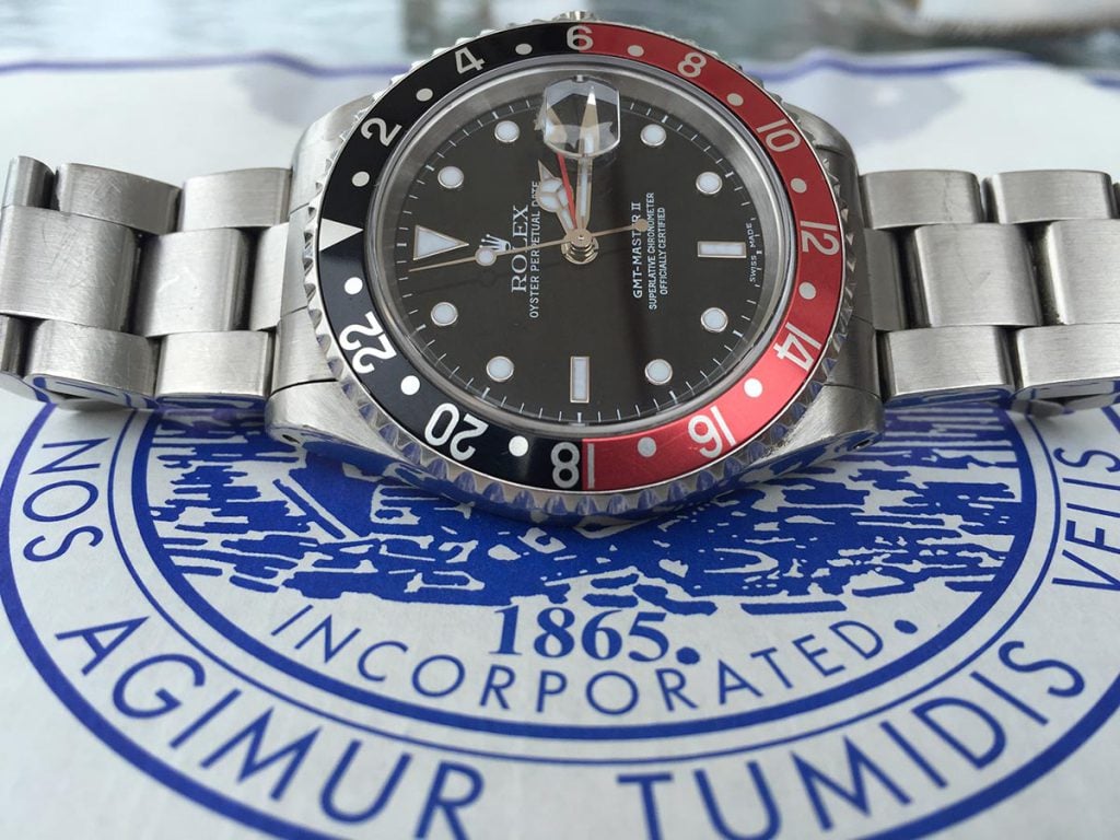 rolex gmt master yacht club