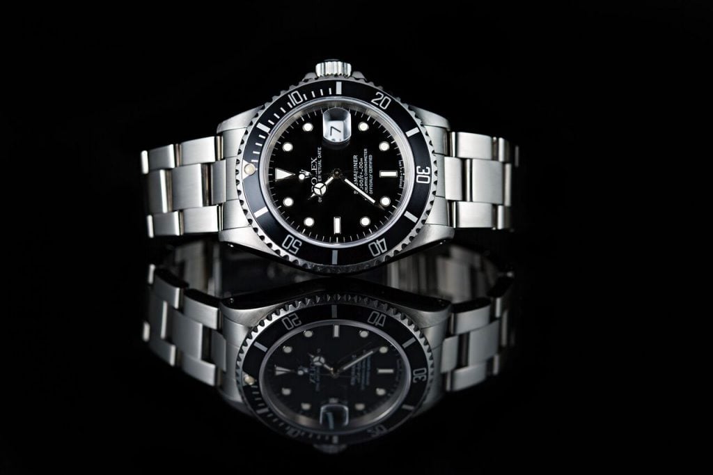 black rolex watches