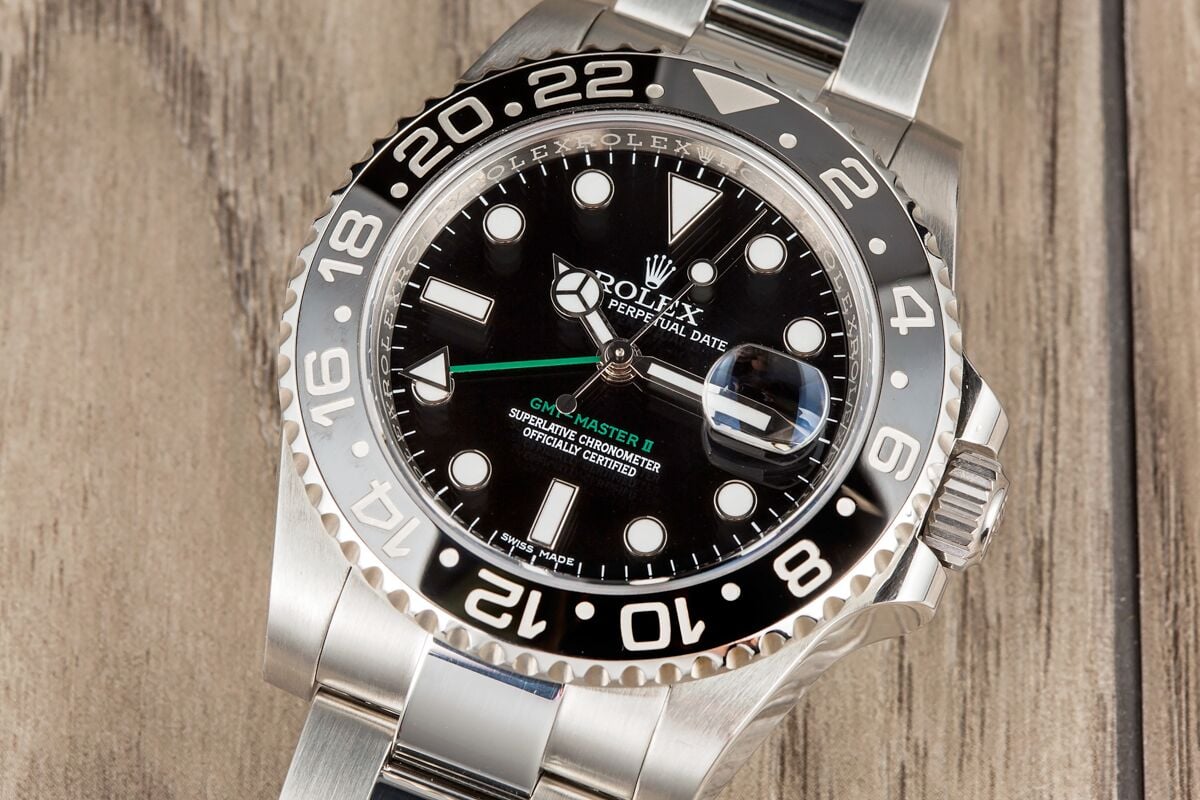 rolex black gmt discontinued