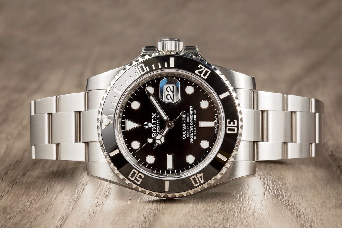 Ceramic Rolex Submariner Black Dial Date reference 116610LN Cerachrom