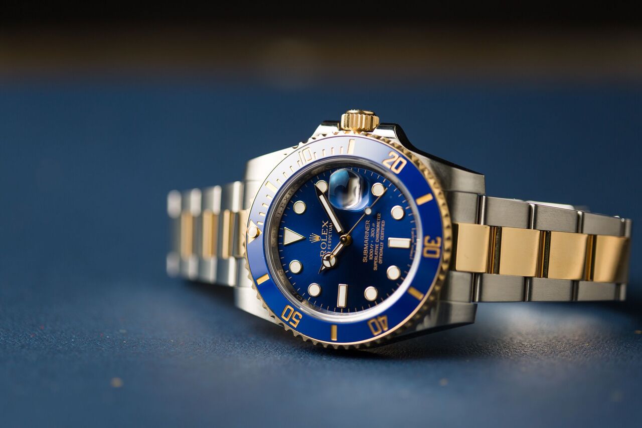 two tone blue sub