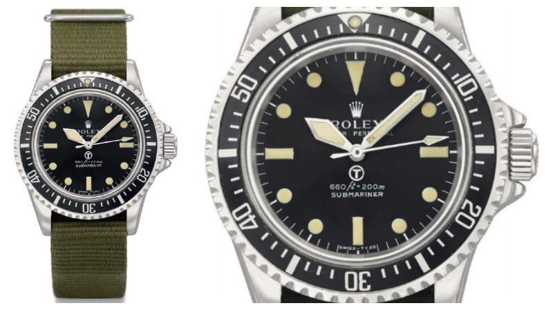 This 5513 is a a highly sought after vintage Rolex. Christie's Geneva Auction 2016