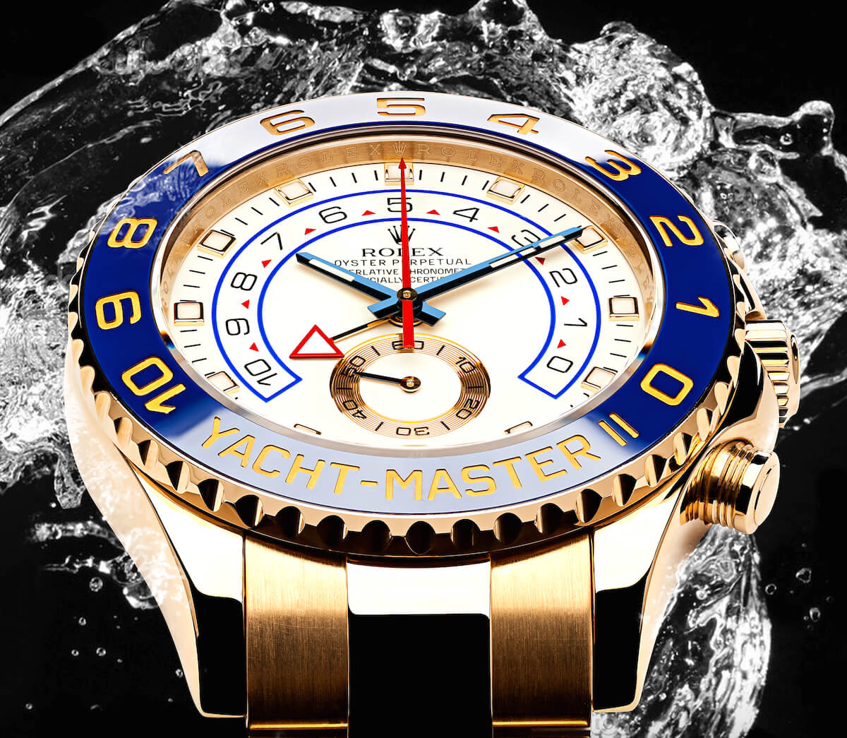 Rolex yellow gold Yacht-Master II ref. 116688