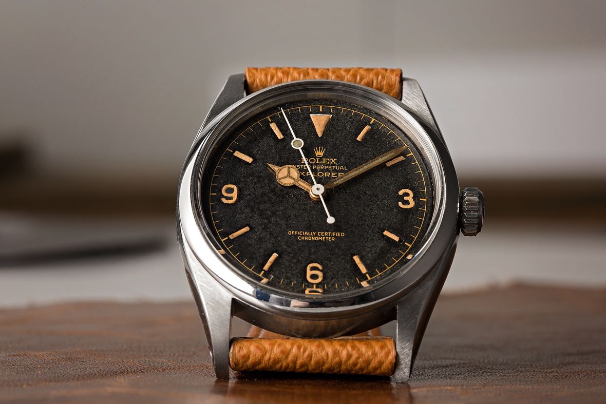 Polish or Not to Polish - Vintage Rolex Explorer 6610 Gilt Dial