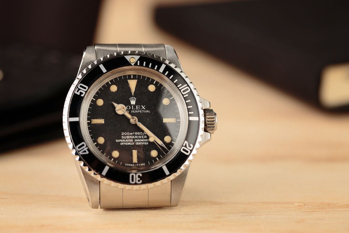 Vintage Rolex Submariner 5512 Matte Dial