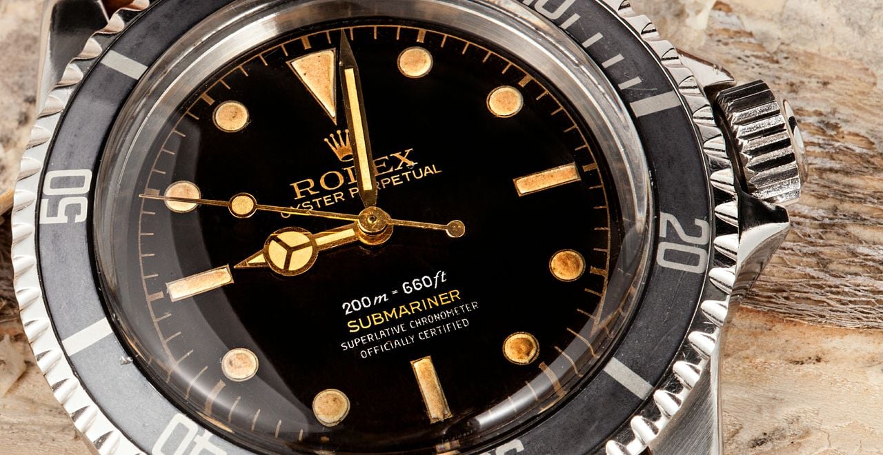 Vintage Rolex Submariner 5512