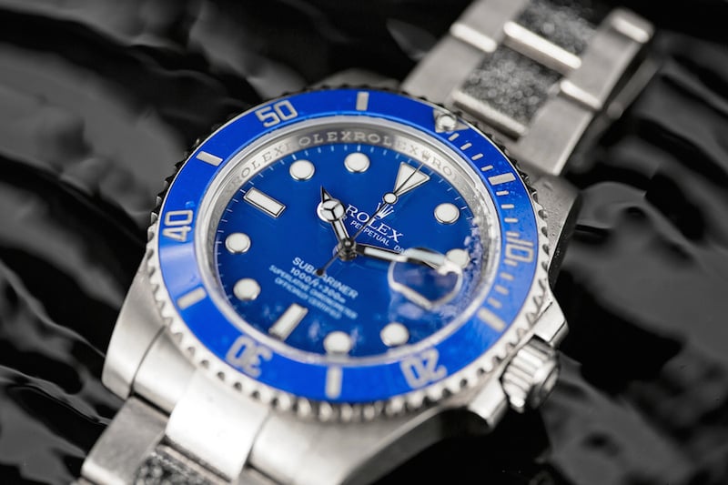 rolex smurf retail price