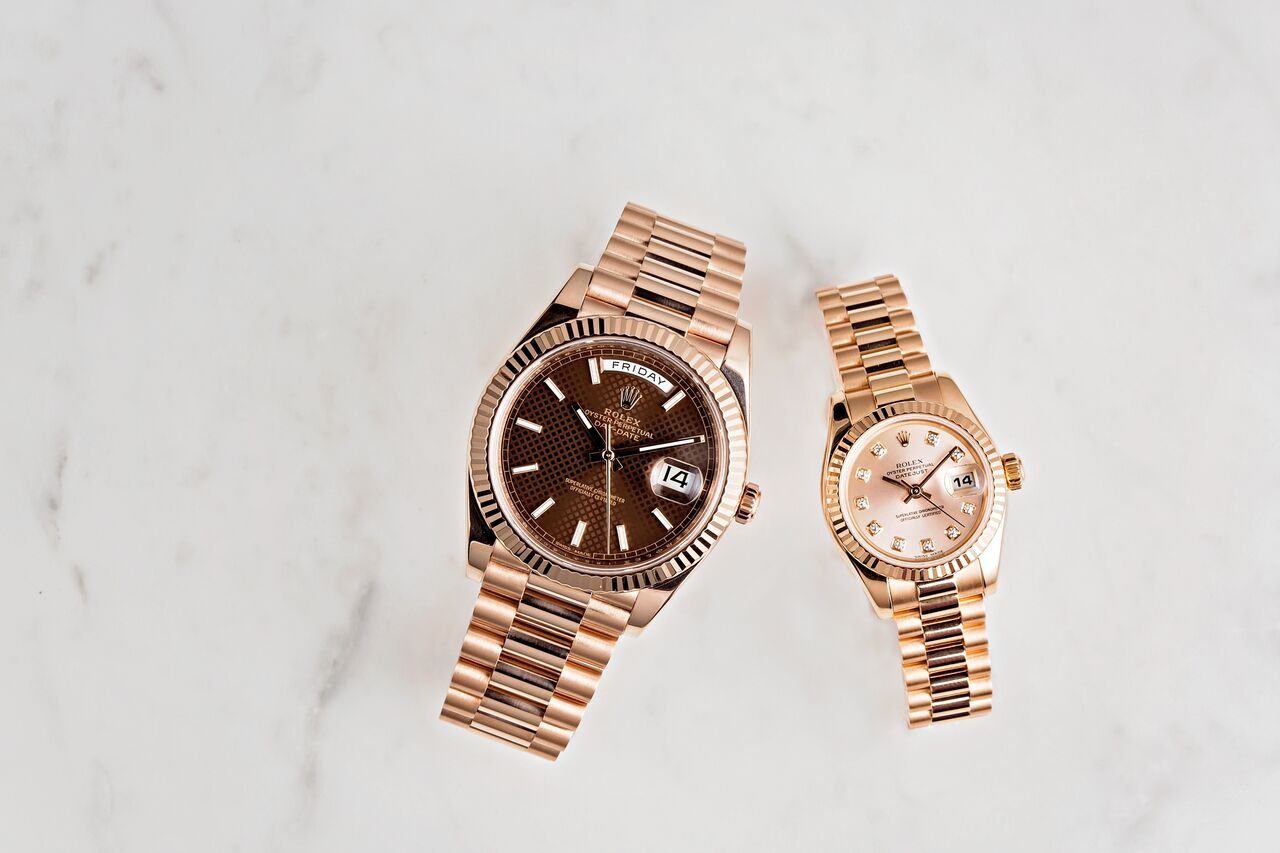 Rolex watches for women Day-Date President Everose Gold