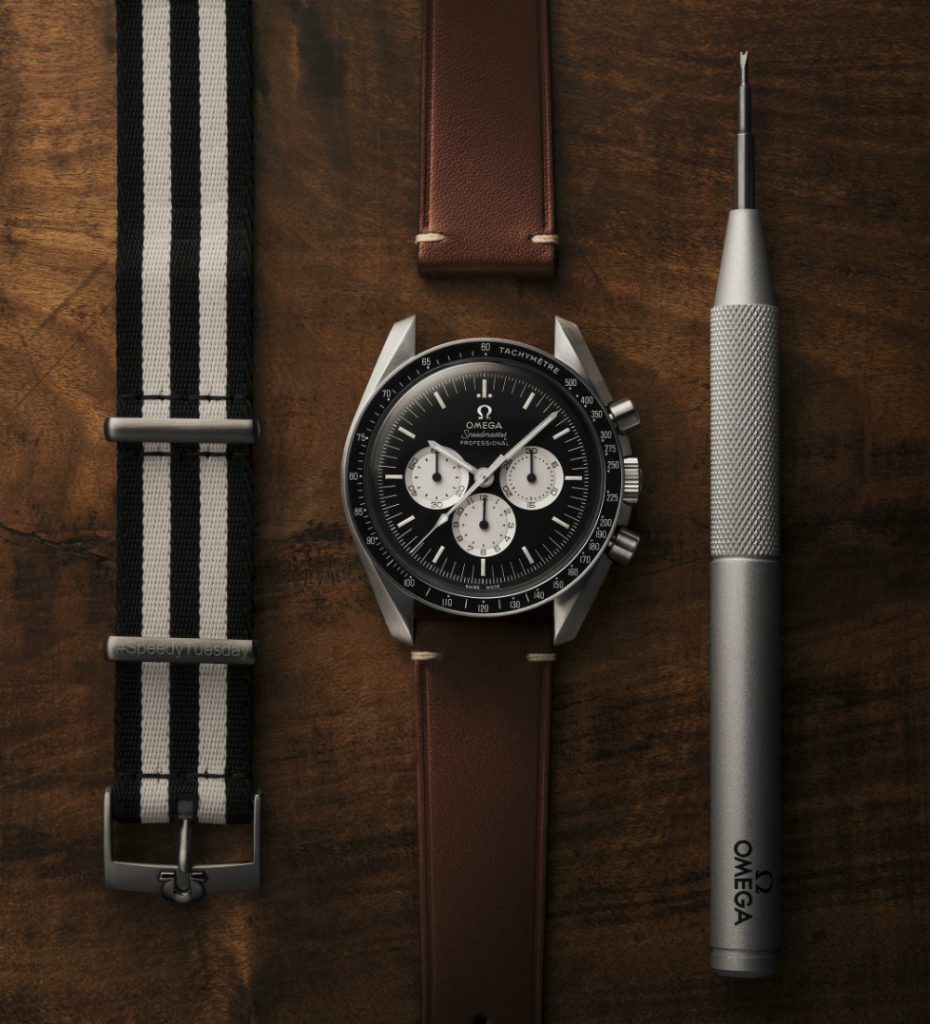 The Omega Speedmaster has a timeless, classy, style
