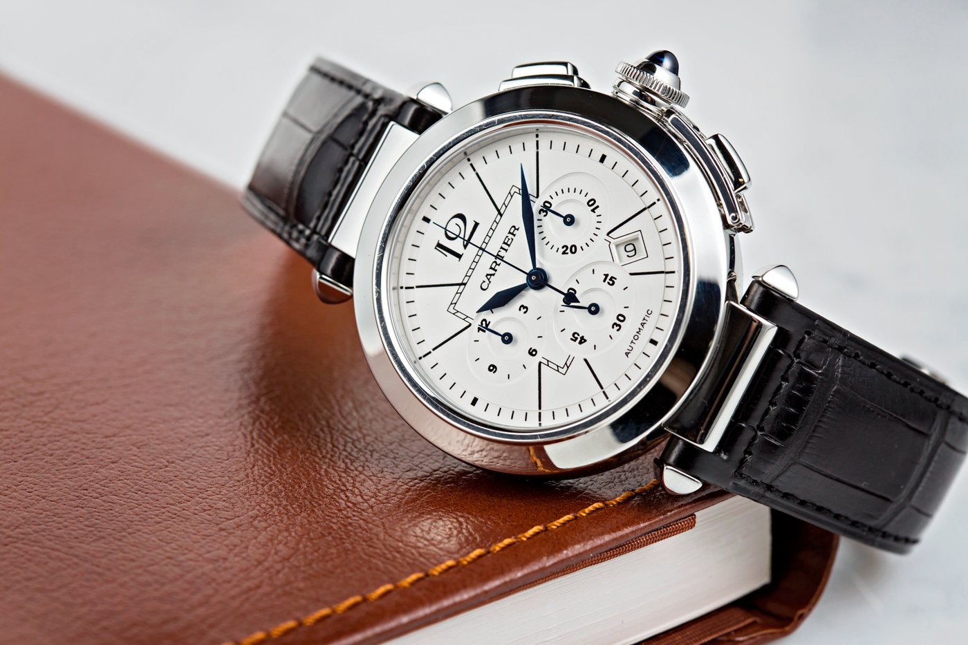 cartier pasha chronograph watch