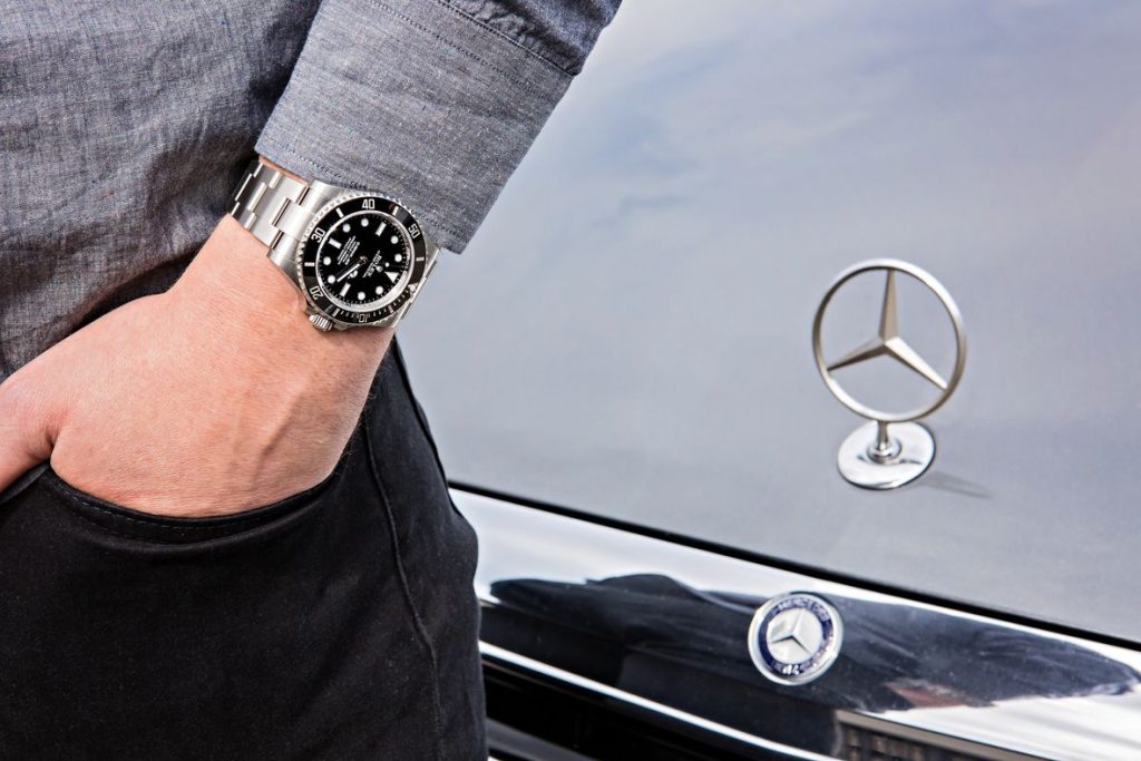 Here Are The Top Reasons Why We Believe Rolex Chose Mercedes Hour Markers