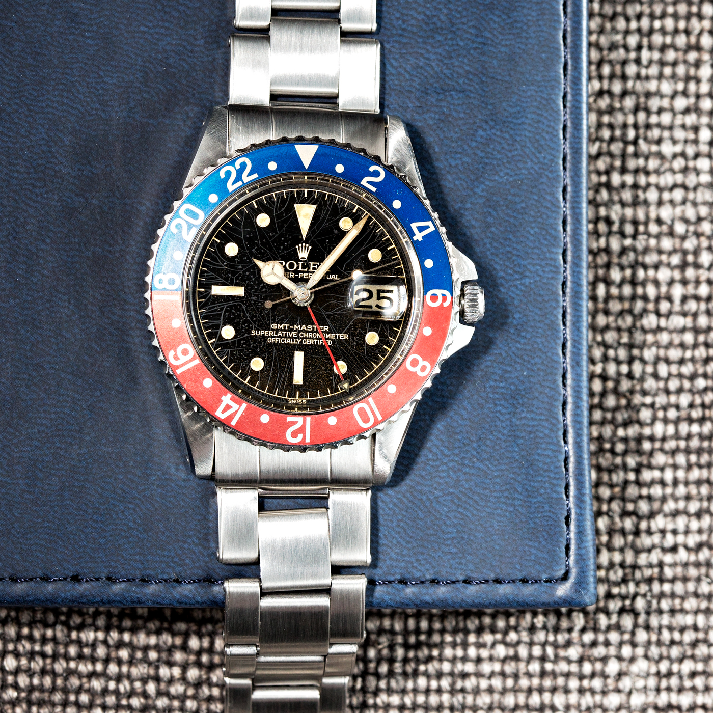The road to recover was long and painful, but we thank you. A timepiece with a deep story.