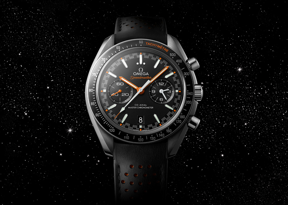 This Omega Speedmaster is sure to OO and AH the crowd. Here is a Pre-Baselworld 2017 watch.