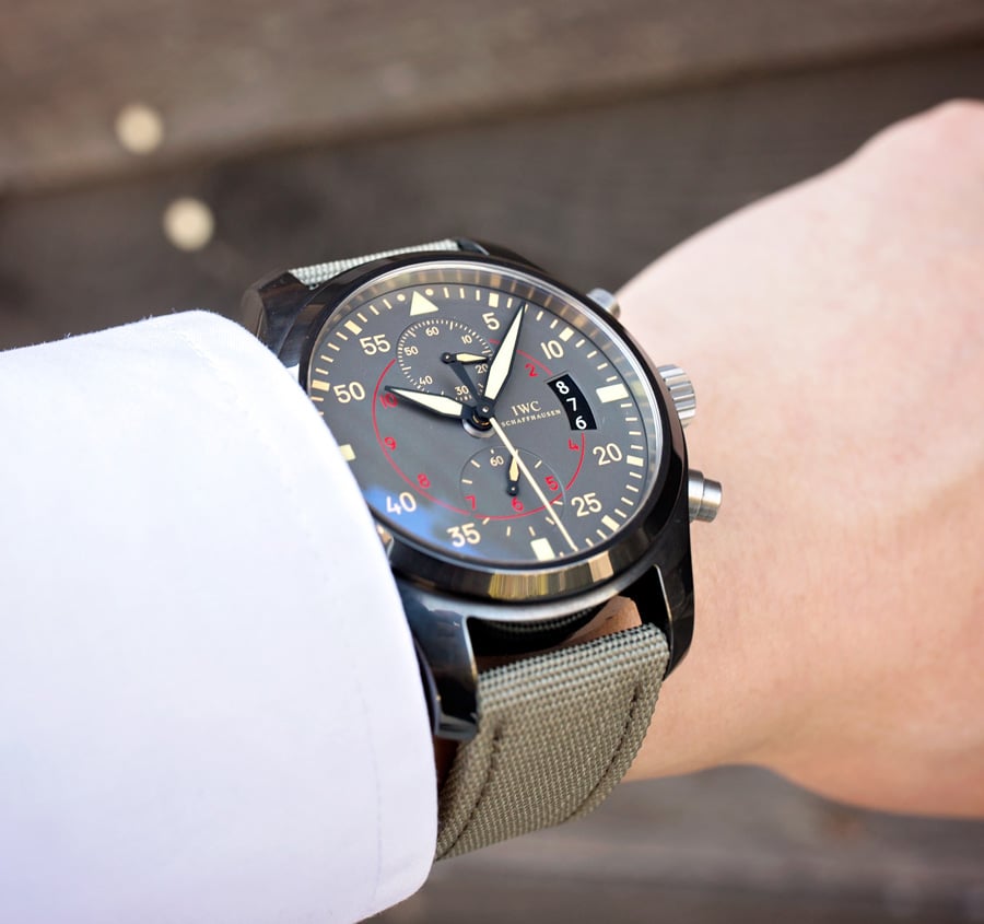 The IWC Top Gun Miramar is a watch for the elite solider.