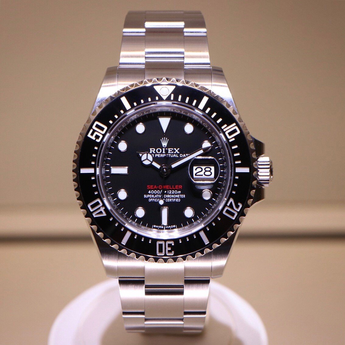 rolex sea dweller red 126600