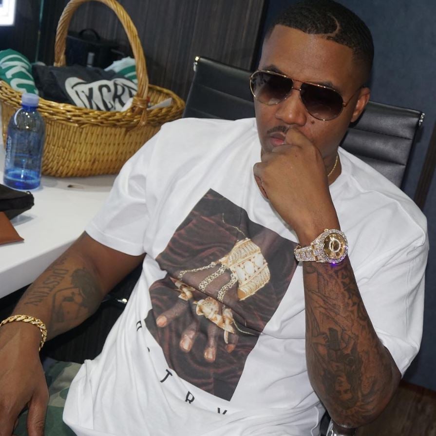 Nas' Rolex Watches includes a Sky-Dweller covered in diamonds. Nas' Rolex Watches