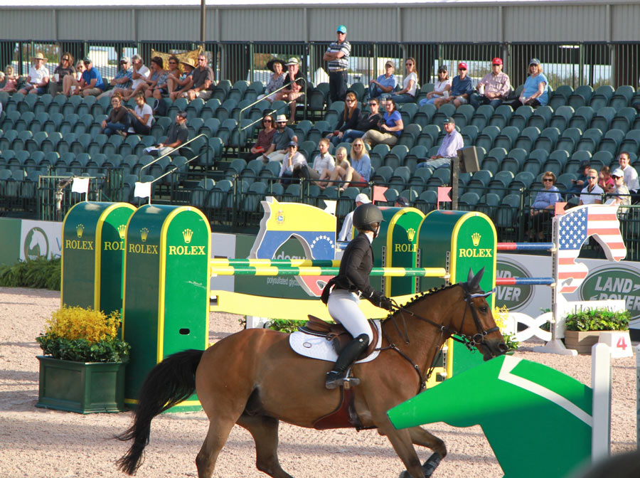 This event is no exception to Rolex. Land Rover Ambassador Zara Tindall