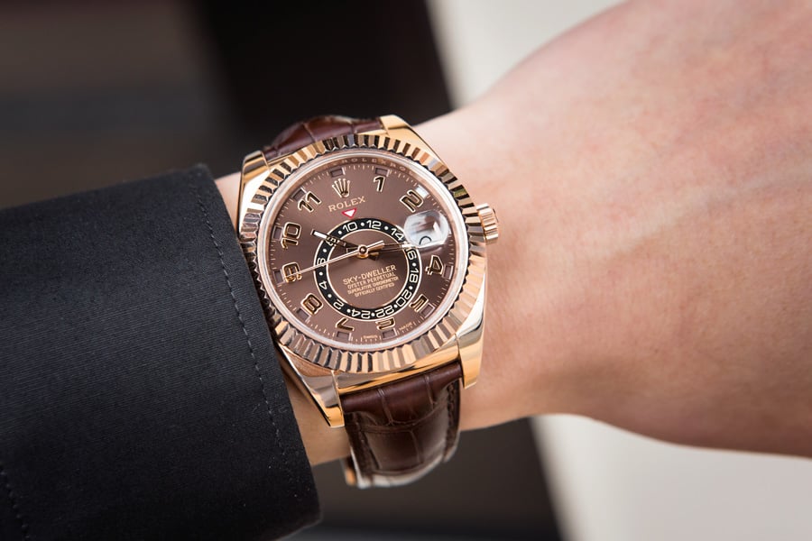 Sky-Dweller Everose Gold 326135 