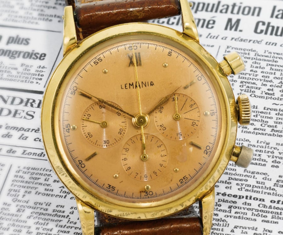 Winston Churchill’s 1946 Lemania Chronograph to be Sold by Sotheby’s in London