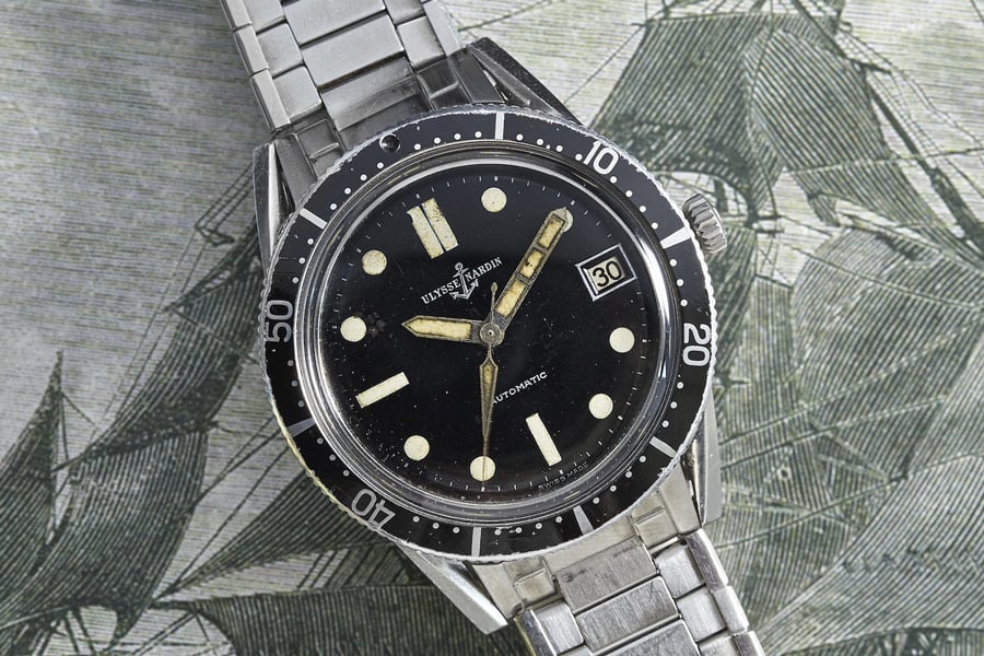There are very few differences from the vintage and today's model. Diver Le Locle