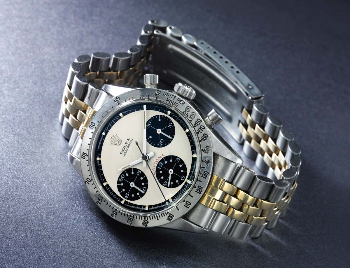 One of the most in-demand sports watches in the vintage market Sotheby's Auction 2017