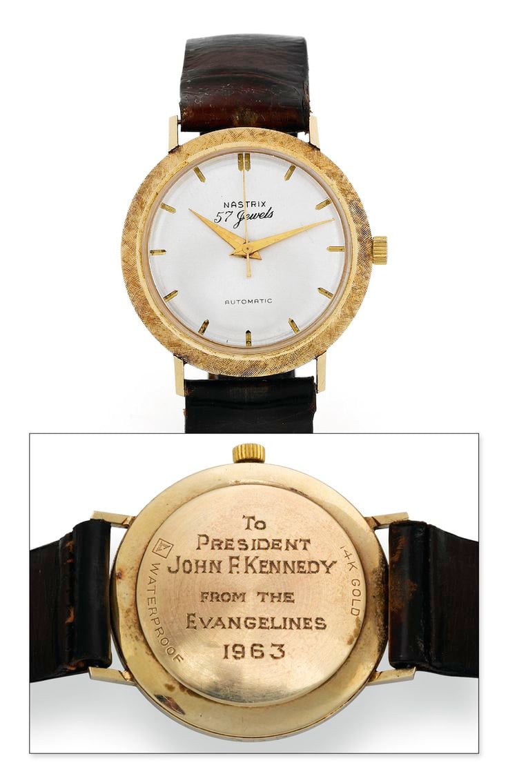 jfk cartier watch