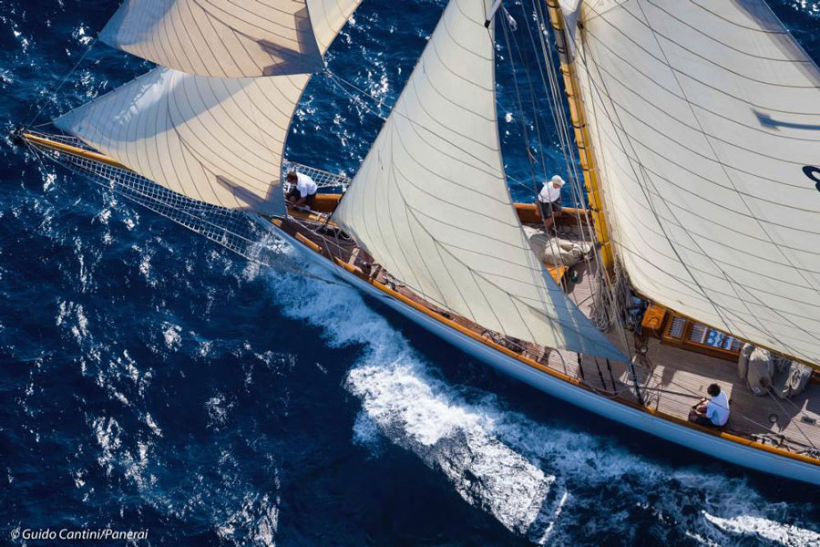Winners of each regatta receive specially engraved Panerai Luminor Regatta watches as prizes, which are rapidly becoming the Rolex Daytonas of the sailing world. Luminor 1950 PCYC