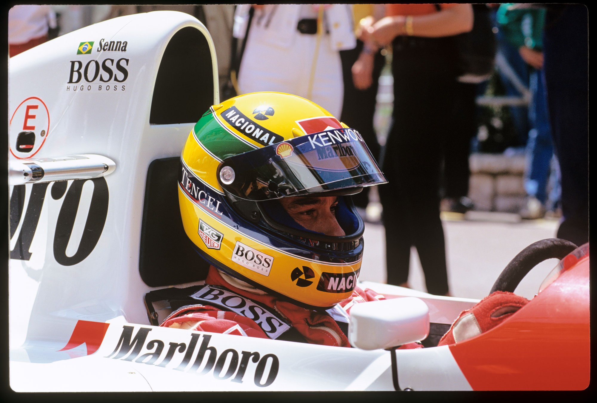 He won three Formula One world championships and 41 Grand Prix victories. Ayrton Senna