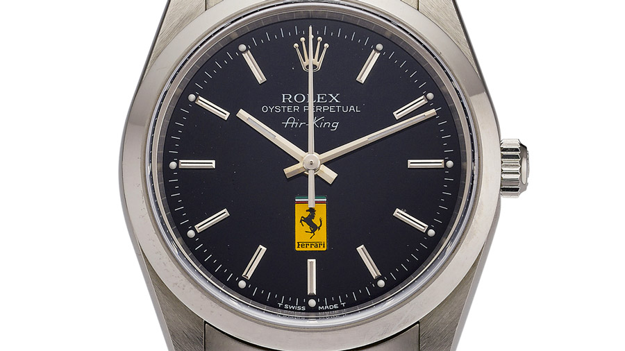 Many Ferraris have won prize Rolex watches and events like the Rolex 24 at Daytona Ferrari Collection