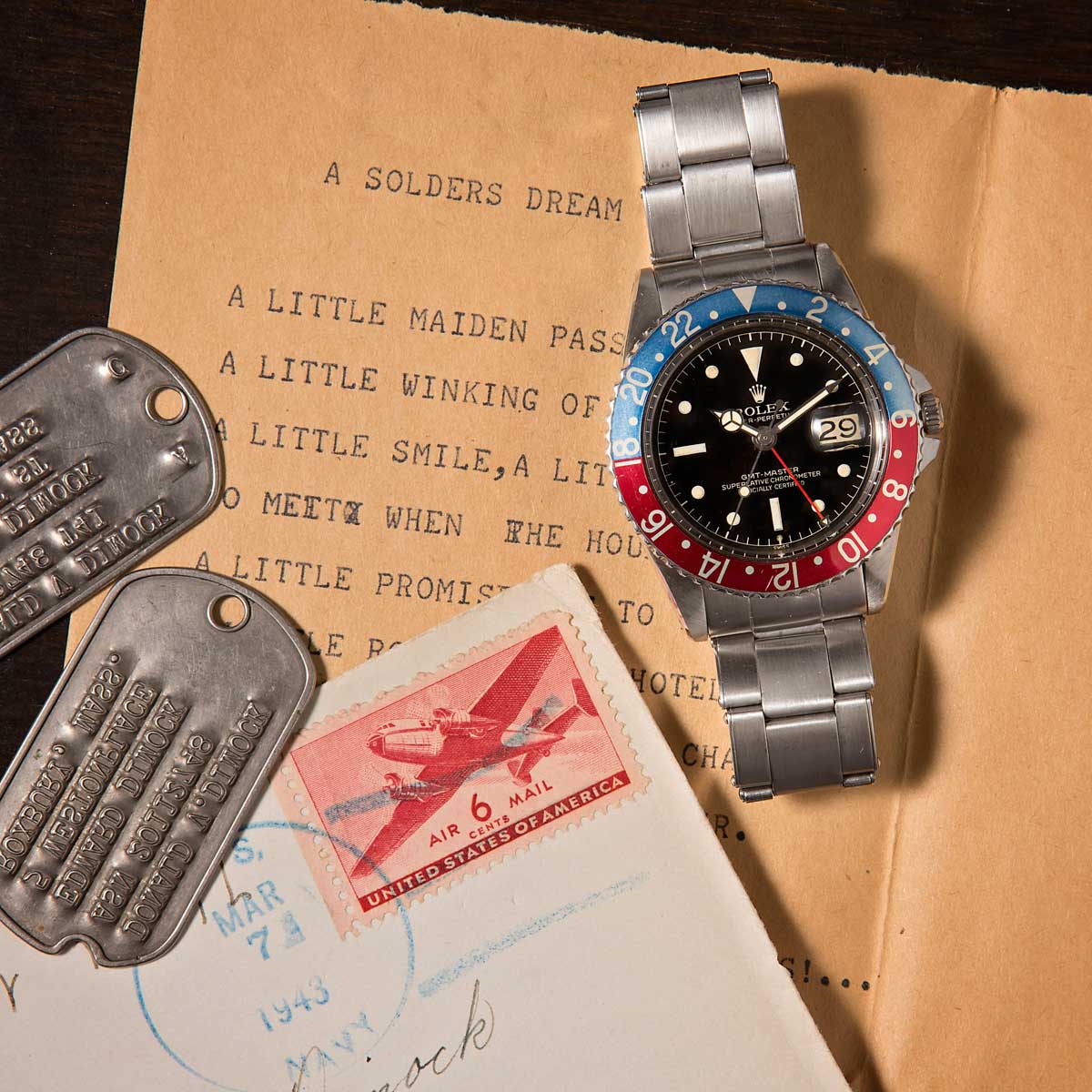 Veterans Day Rolex Watches GMT-Master 1675