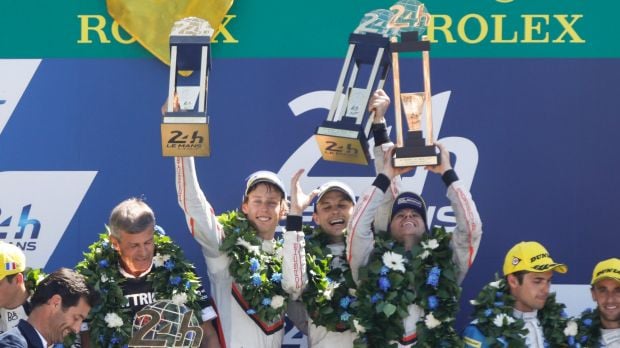 A stunning finish for Porsche at Le Mans this year. 24h of Le Mans