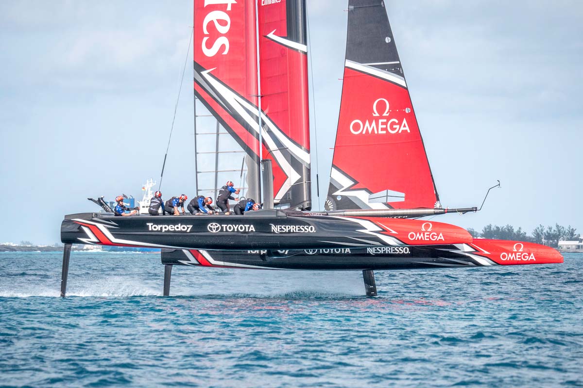 Omega partners up with another ETNZ. America's Cup 2017
